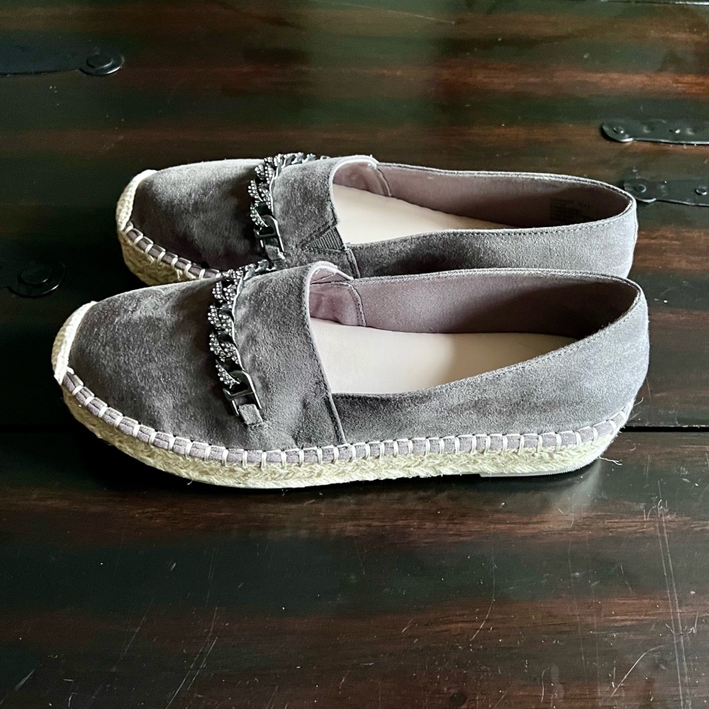 Tahari Brooklyn1 Suede Spadrilles Shoes